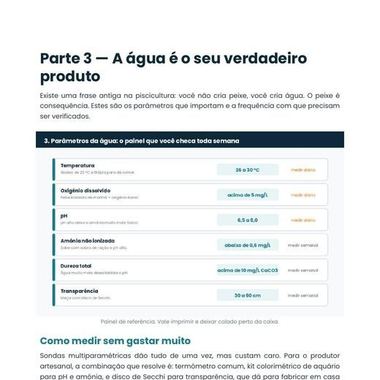 Parâmetros da água